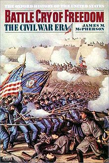 En av hovedbøkene å lese om den amerikanske borgerkrig - Battle Cry of Freedom